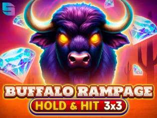Buffalo Rampage - Hold & Hit 3x3 game screenshot